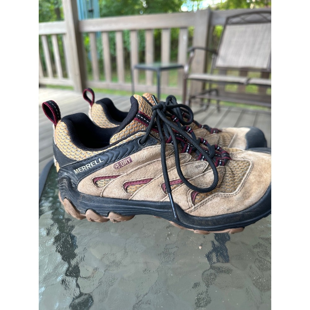 Merrell Chameleon 7 Limit Mid Waterproof Hiking Shoes Woman's Size 7.5